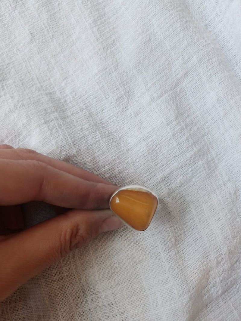 Yellow Aventurine ring