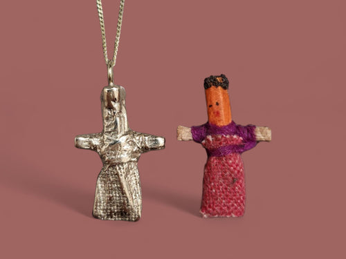 Worry Doll Pendant (9ct Gold)