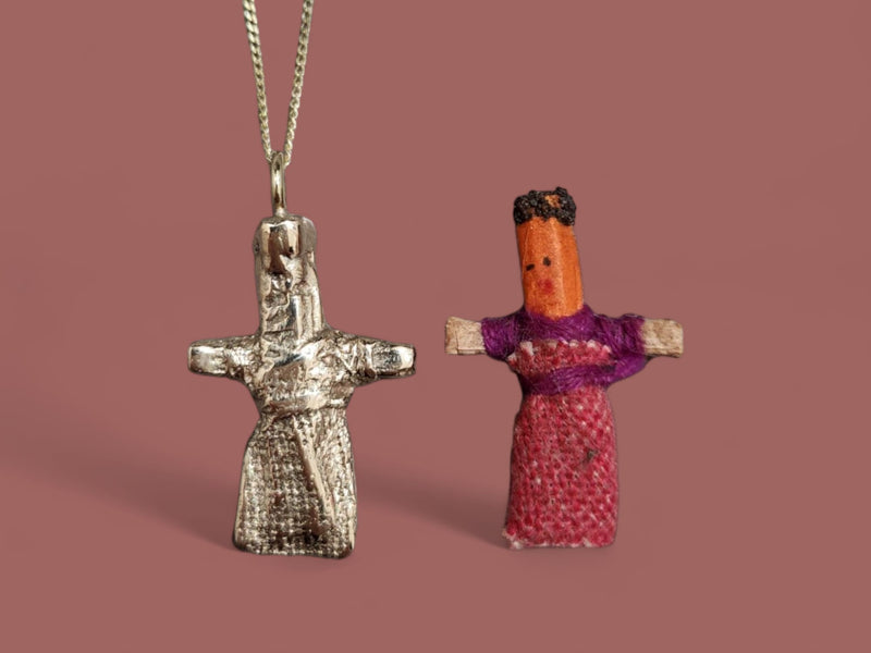 Worry Doll Pendant (9ct Gold)