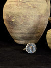 Ancient Roman Coin Silver Ring