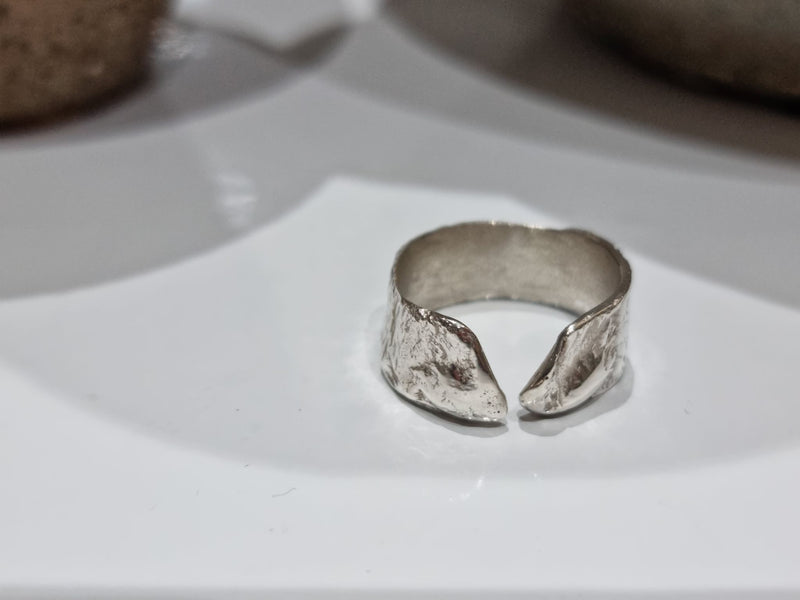 Thin reticulated ring