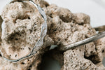 Wide reticulated bangle